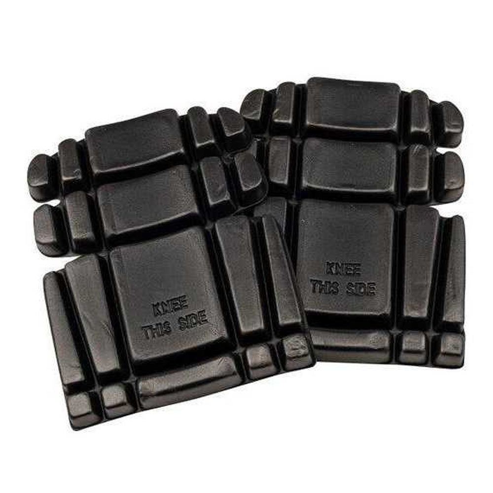 Black - Front - Projob 9057 Segmented Knee Pads