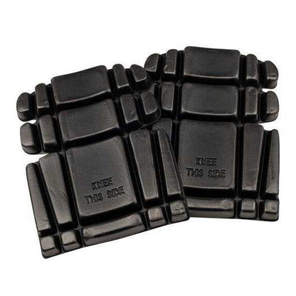 Black - Front - Projob 9057 Segmented Knee Pads