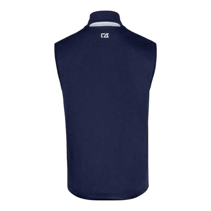Dark Navy - Back - Cutter & Buck Mens Snoqualmie Body Warmer