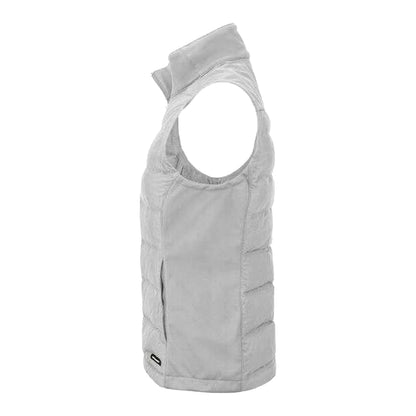Silver - Side - Cutter & Buck Womens-Ladies Oak Harbor Gilet