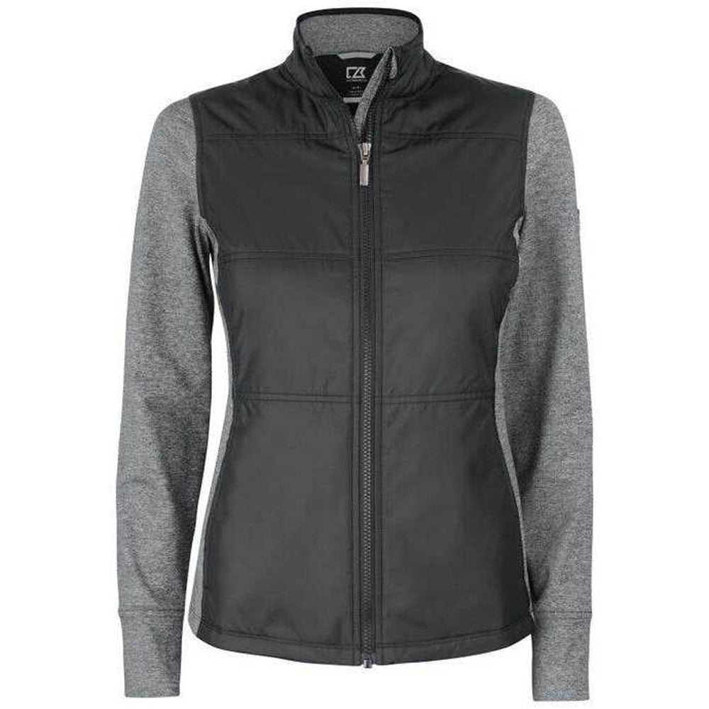 Black - Front - Cutter & Buck Womens-Ladies Stealth Jacket