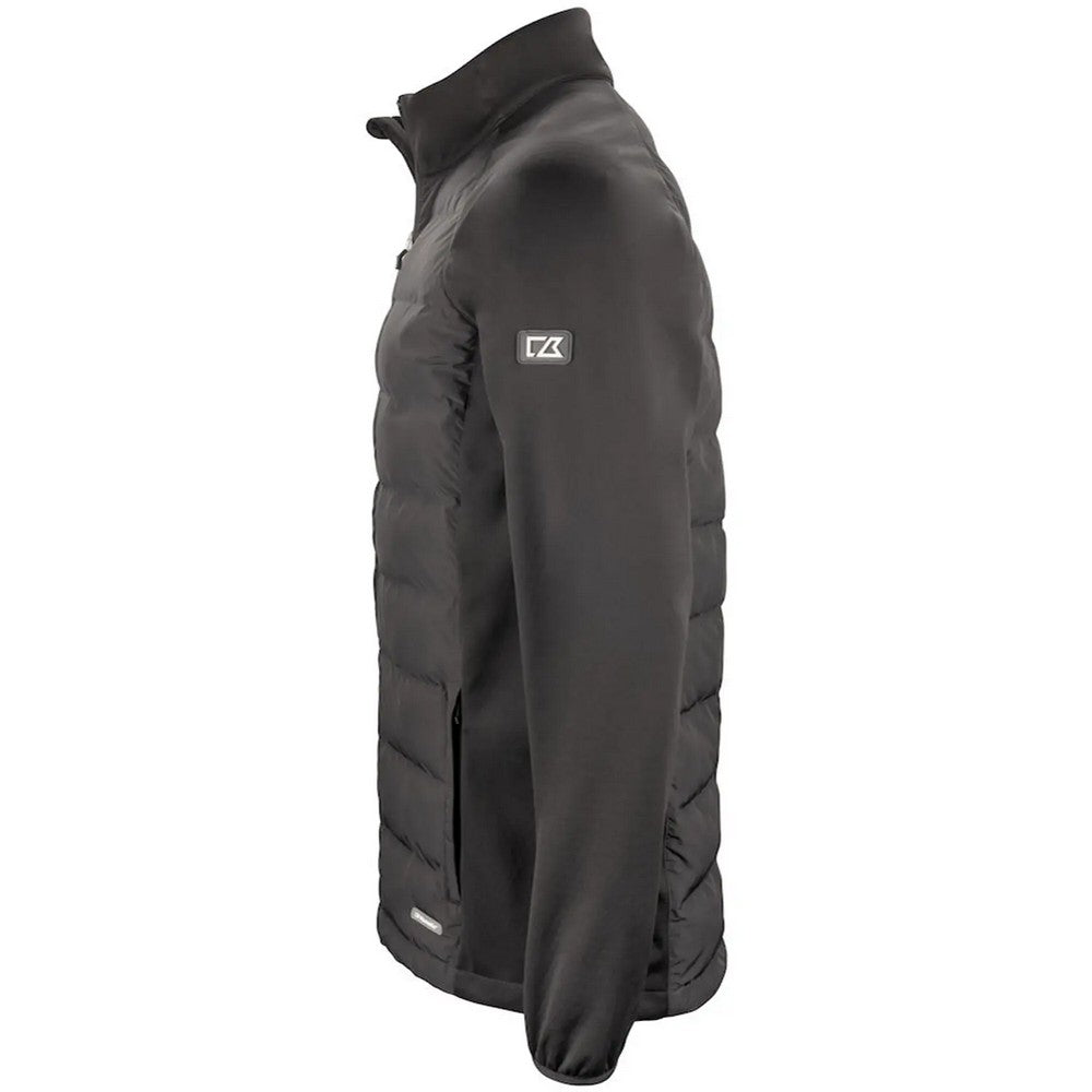 Black - Lifestyle - Cutter & Buck Mens Oak Harbor Puffer Jacket