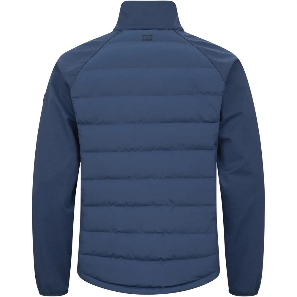 Ensign Blue - Back - Cutter & Buck Mens Oak Harbor Puffer Jacket