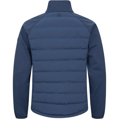 Ensign Blue - Back - Cutter & Buck Mens Oak Harbor Puffer Jacket