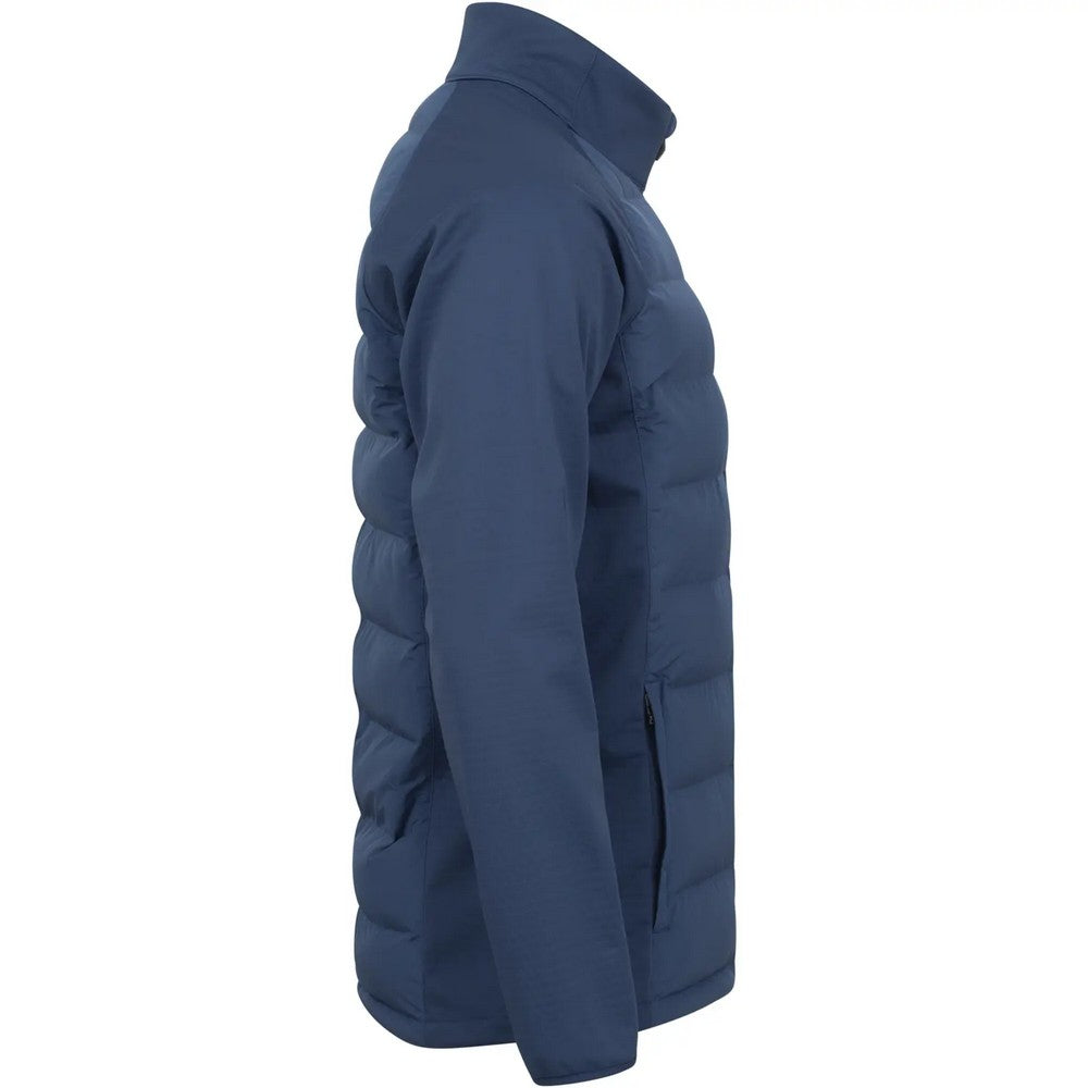 Ensign Blue - Side - Cutter & Buck Mens Oak Harbor Puffer Jacket