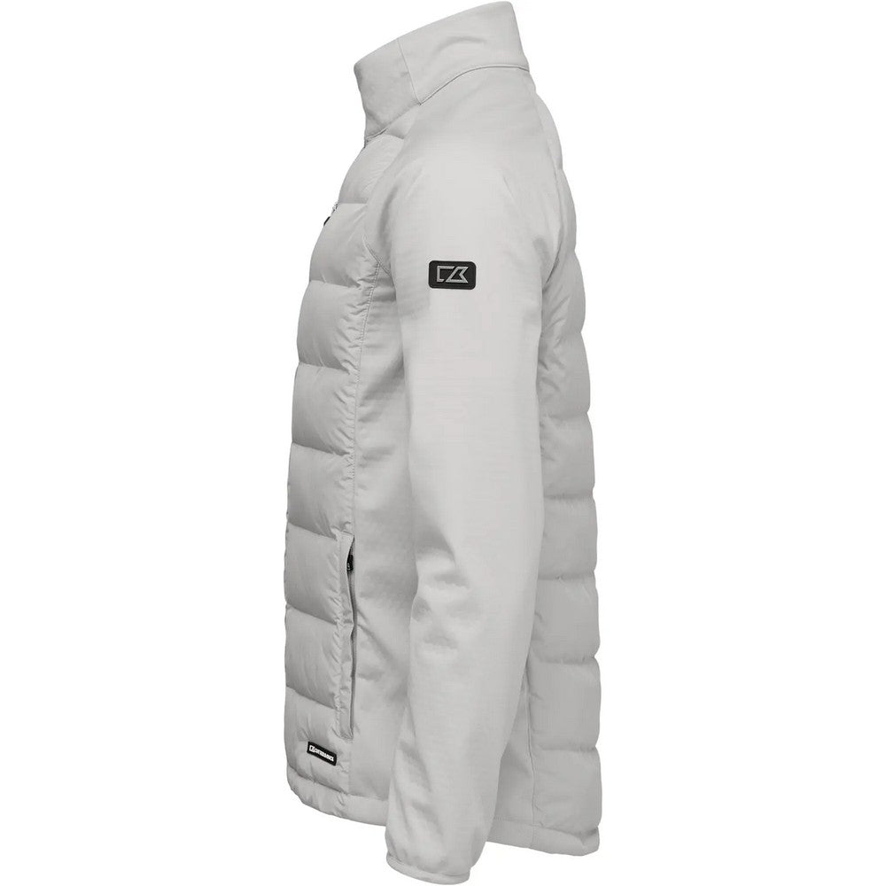 Silver - Lifestyle - Cutter & Buck Mens Oak Harbor Puffer Jacket