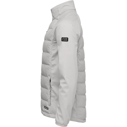 Silver - Lifestyle - Cutter & Buck Mens Oak Harbor Puffer Jacket