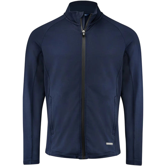 Dark Navy - Front - Cutter & Buck Mens Adapt Full Zip Jacket