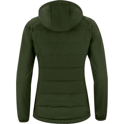 Ivy Green - Back - Cutter & Buck Womens-Ladies Oak Harbor Hooded Jacket