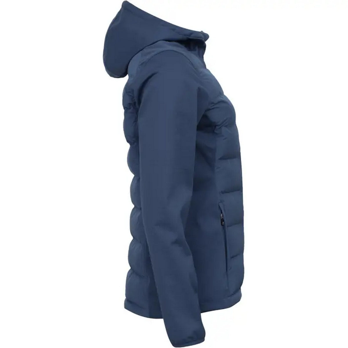 Ensign Blue - Side - Cutter & Buck Womens-Ladies Oak Harbor Hooded Jacket