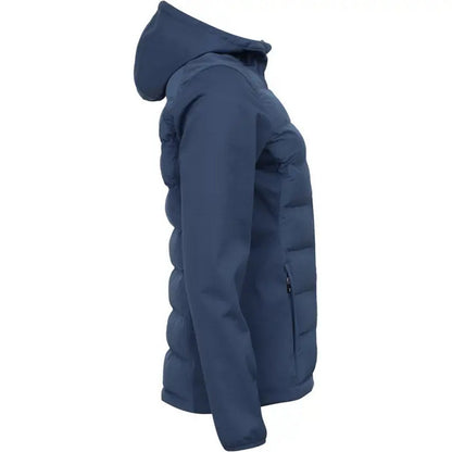 Ensign Blue - Side - Cutter & Buck Womens-Ladies Oak Harbor Hooded Jacket