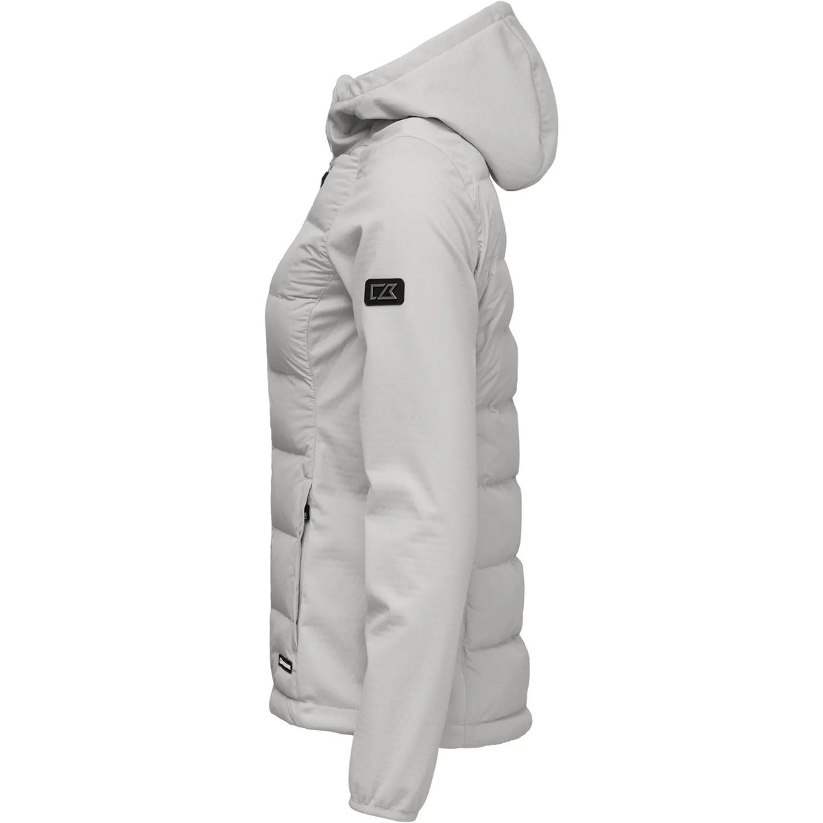 Silver - Lifestyle - Cutter & Buck Womens-Ladies Oak Harbor Hooded Jacket