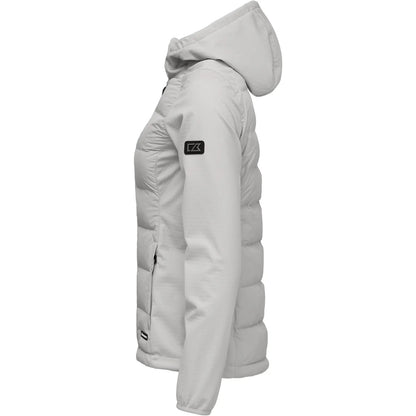 Silver - Lifestyle - Cutter & Buck Womens-Ladies Oak Harbor Hooded Jacket