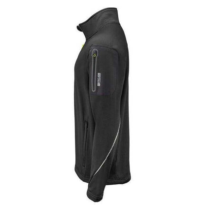 Black - Lifestyle - Projob Mens 3319 Microfleece Fleece Jacket