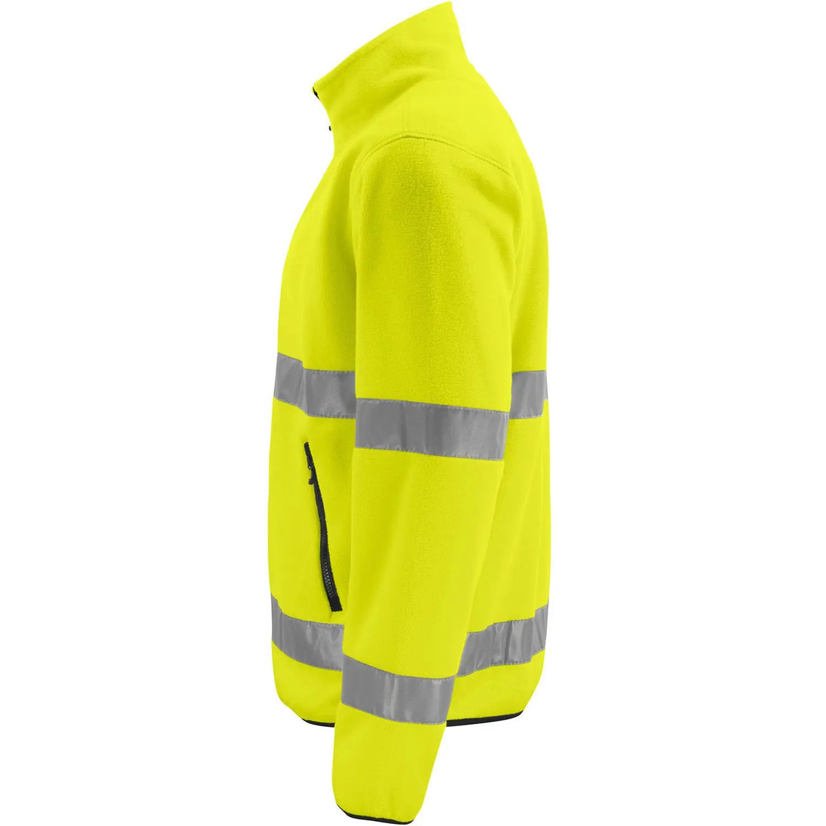 Yellow-Black - Lifestyle - Projob Mens Prio 6327 Class 3 Hi-Vis Fleece Jacket