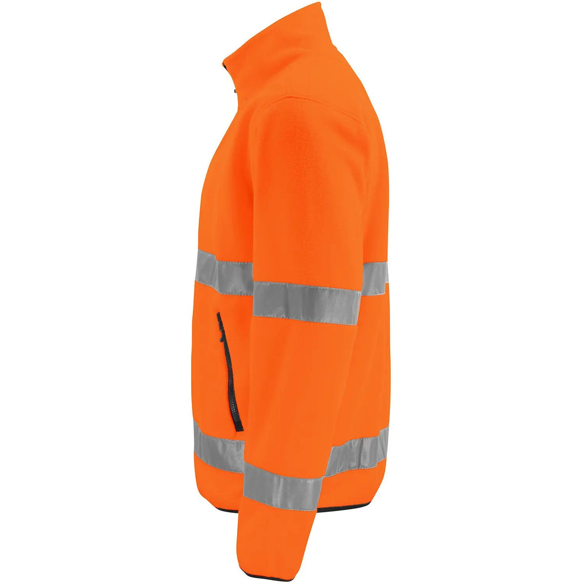 Orange-Black - Lifestyle - Projob Mens Prio 6327 Class 3 Hi-Vis Fleece Jacket