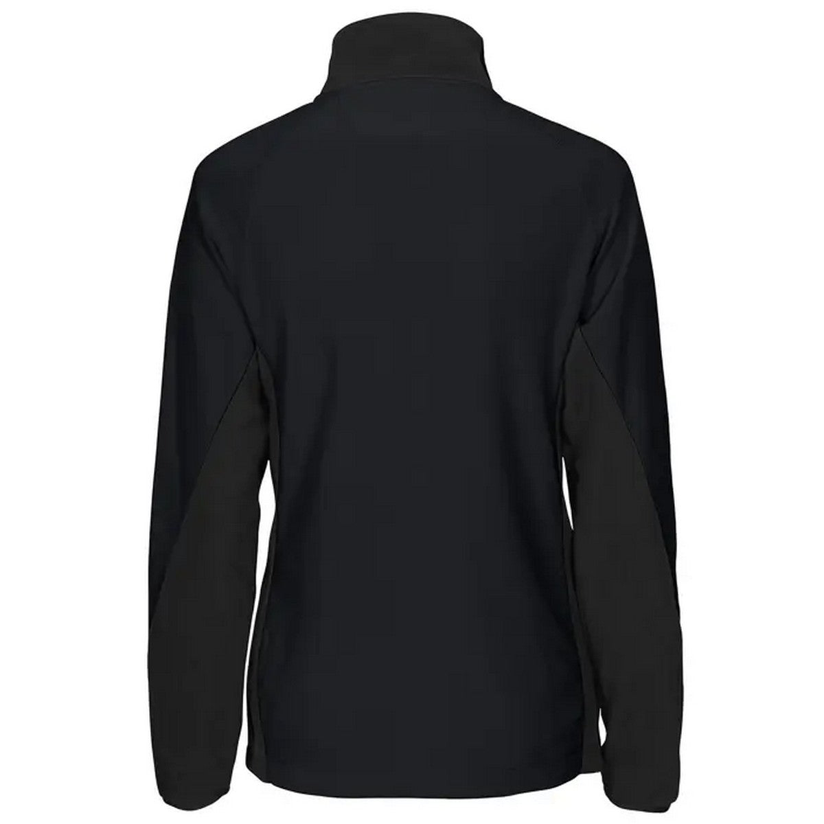 Black - Back - Projob Womens-Ladies Prio 2326 Microfleece Raglan Fleece Jacket