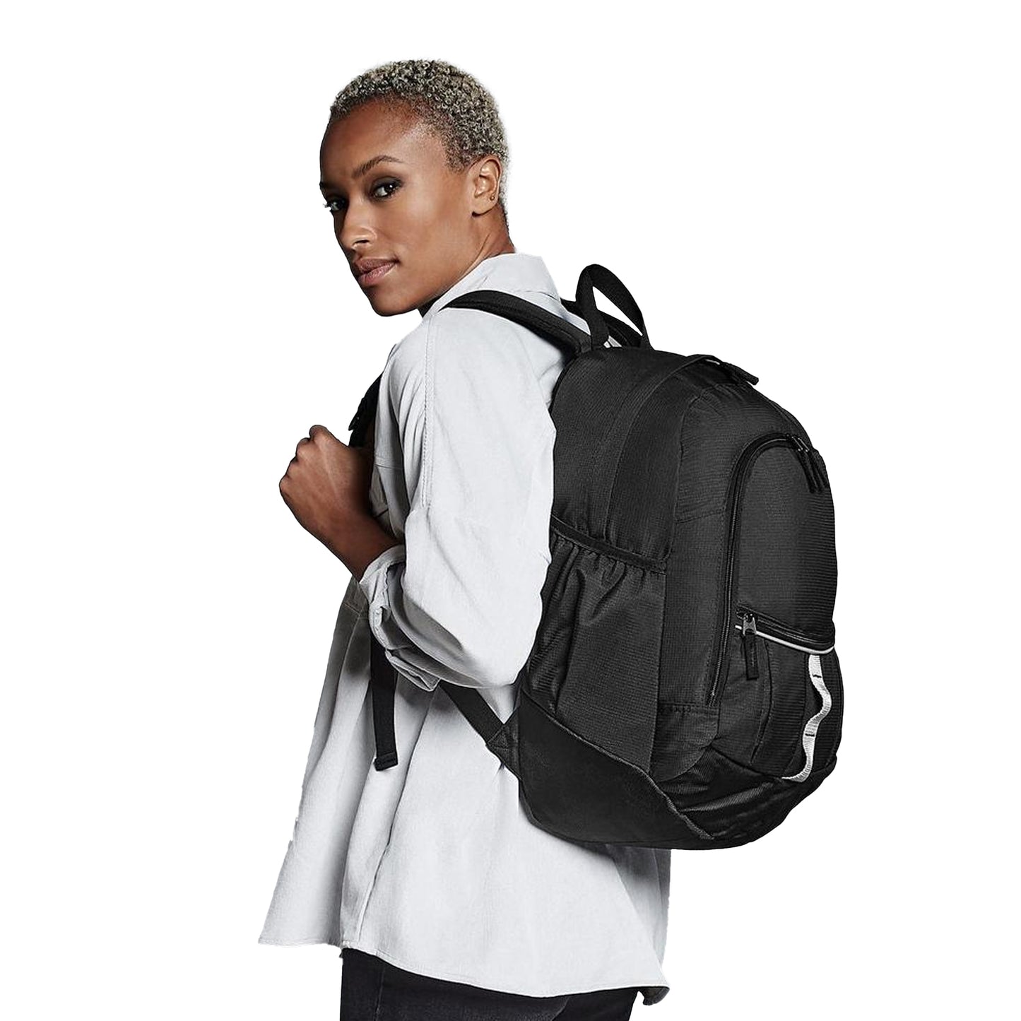 Black - Back - Quadra Pursuit Backpack - 16 Litres