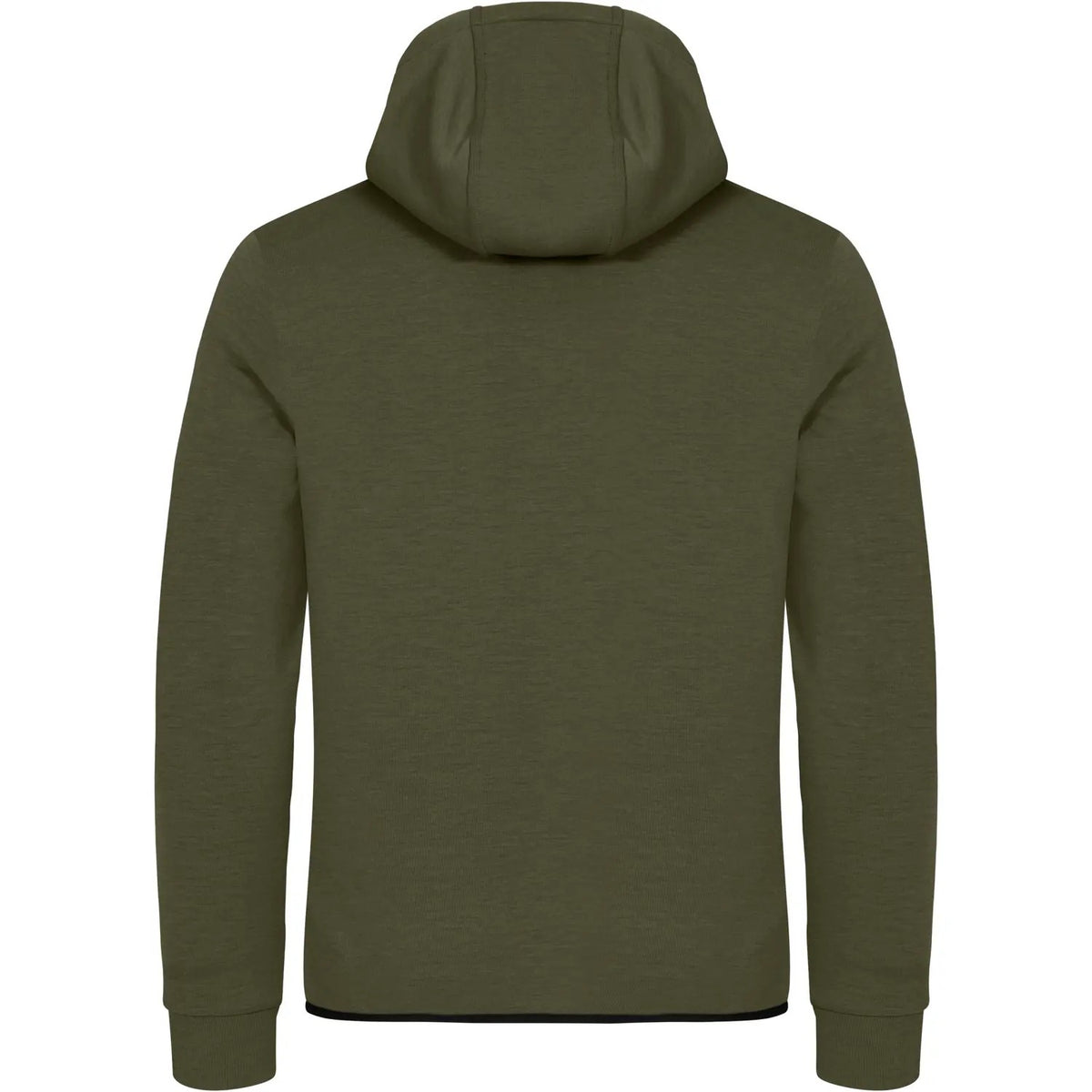 Fog Green - Back - Clique Mens Hayden Polyester Hooded Jacket