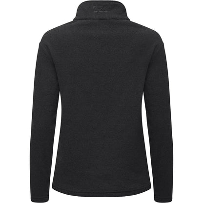 Black - Back - Cutter & Buck Womens-Ladies Hunts Point Fleece Top