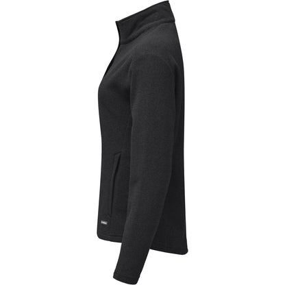 Black - Lifestyle - Cutter & Buck Womens-Ladies Hunts Point Fleece Top
