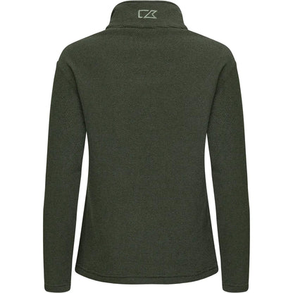 Ivy Green - Back - Cutter & Buck Womens-Ladies Hunts Point Fleece Top