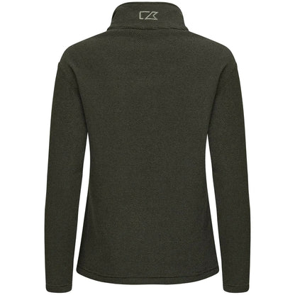 Ivy Green - Back - Cutter & Buck Womens-Ladies Hunts Point Fleece Jacket
