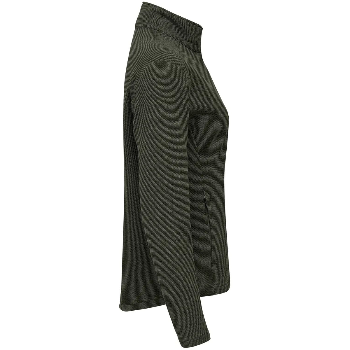 Ivy Green - Side - Cutter & Buck Womens-Ladies Hunts Point Fleece Jacket