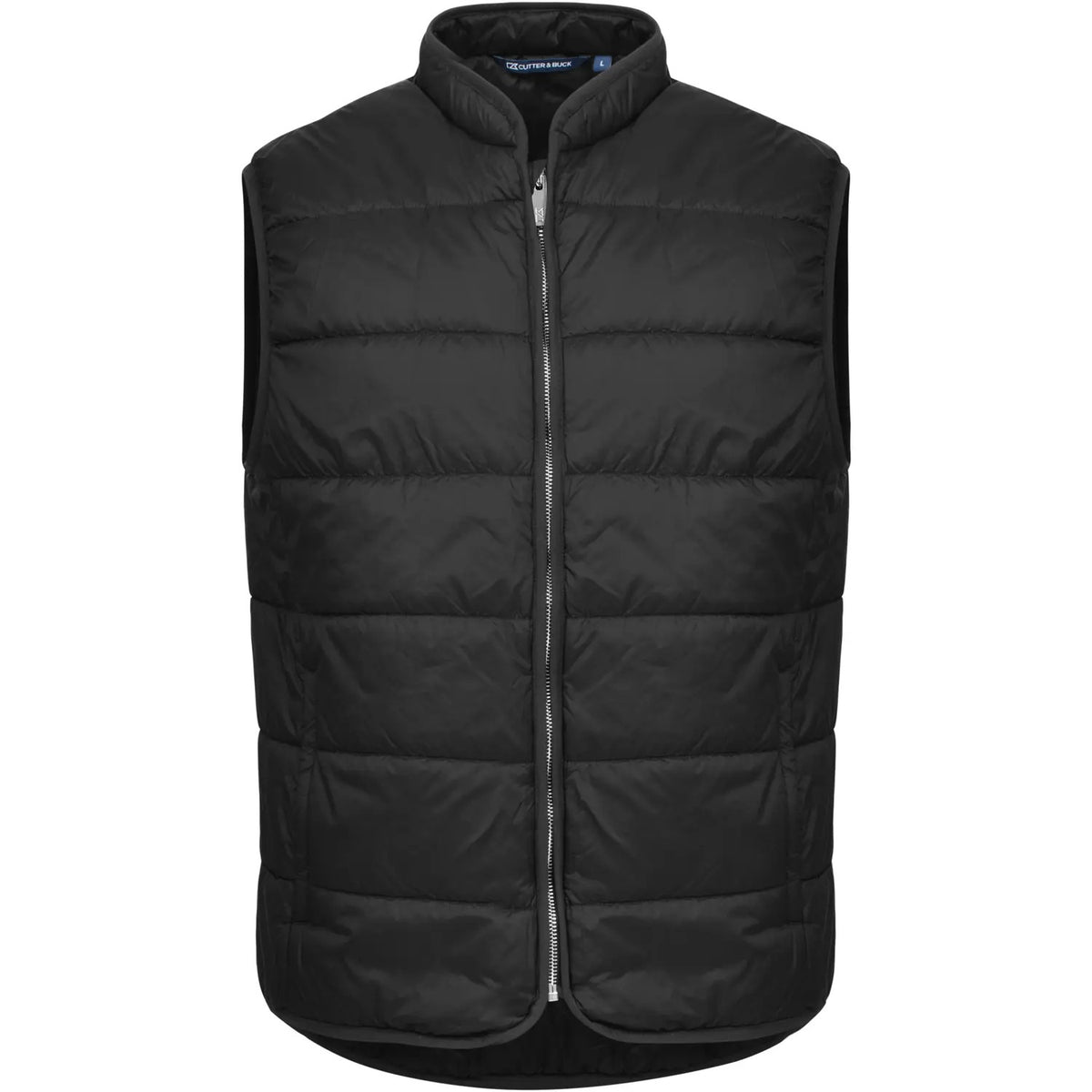 Black - Front - Cutter & Buck Mens Mount Adams Lightweight Gilet