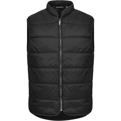 Black - Front - Cutter & Buck Mens Mount Adams Lightweight Gilet