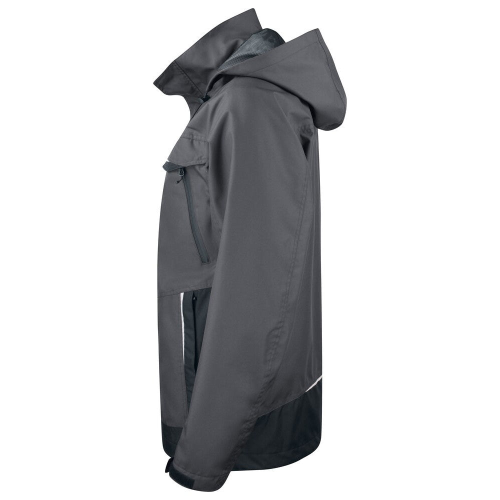 Grey - Lifestyle - Projob Mens Prio 4441 Waterproof Padded Jacket