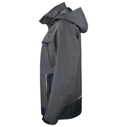 Grey - Lifestyle - Projob Mens Prio 4441 Waterproof Padded Jacket