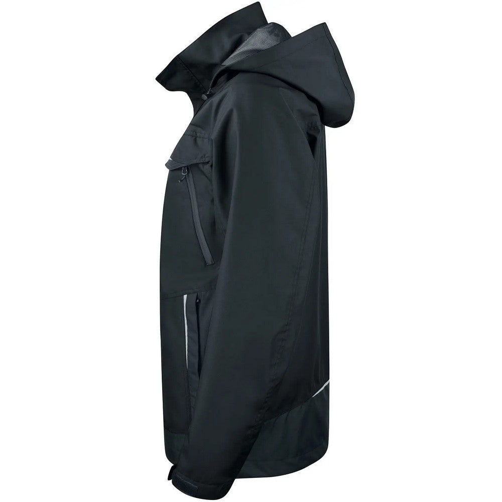 Black - Lifestyle - Projob Mens Prio 4441 Waterproof Padded Jacket