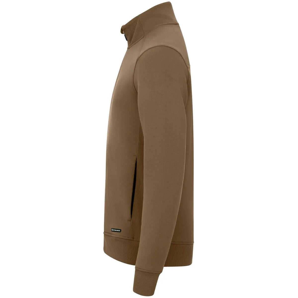 Khaki - Lifestyle - Cutter & Buck Mens Pemberton Recycled Polyester Jacket