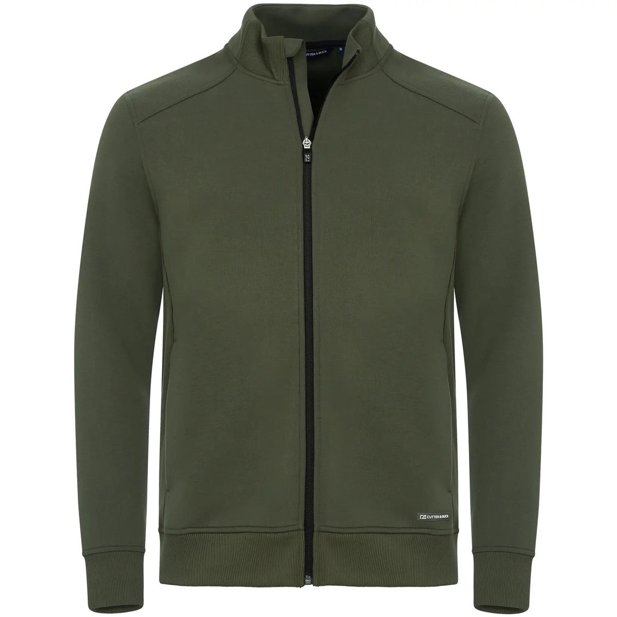 Ivy Green - Front - Cutter & Buck Mens Pemberton Recycled Polyester Jacket