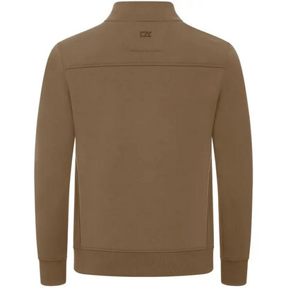 Khaki - Back - Cutter & Buck Mens Pemberton Recycled Polyester Jacket