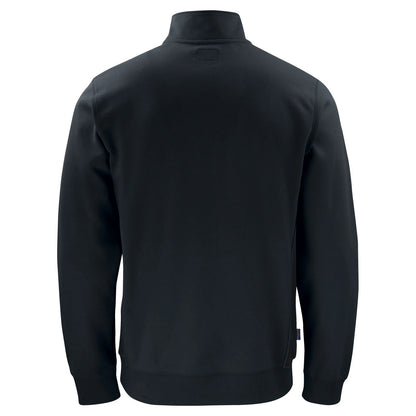 Black-Yellow - Back - Projob Mens Prio 2128 Sweatshirt
