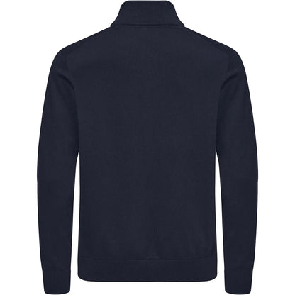 Dark Navy - Back - Cutter & Buck Mens Oakville Half Zip Jumper