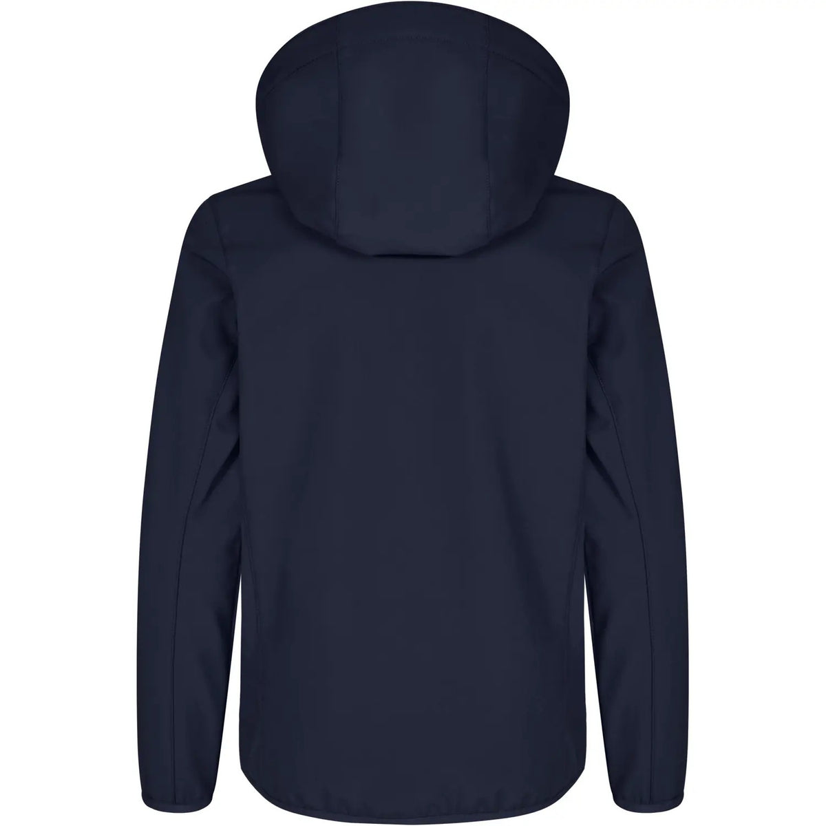 Dark Navy - Back - Clique Childrens-Kids Classic Soft Shell Jacket