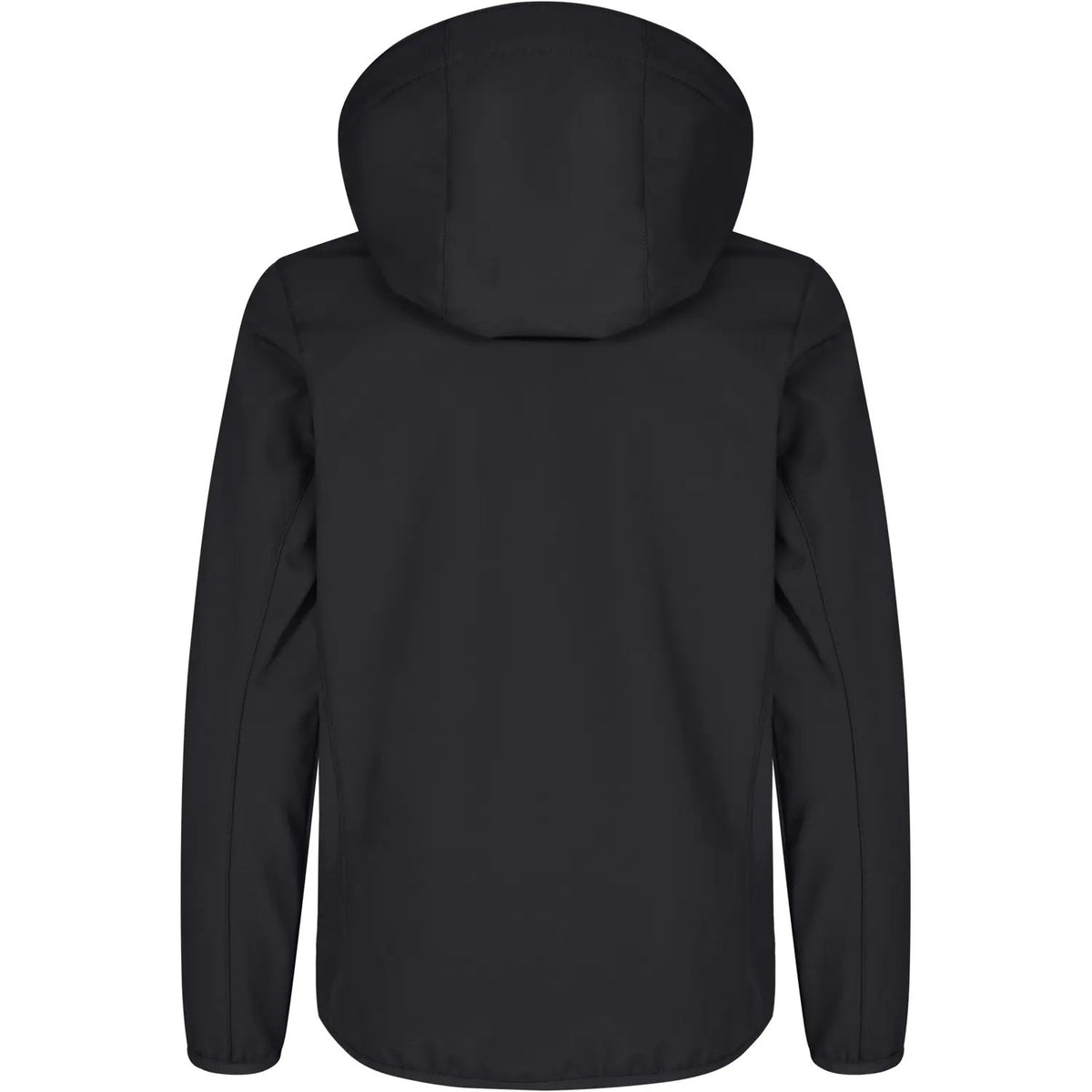 Black - Back - Clique Childrens-Kids Classic Soft Shell Jacket