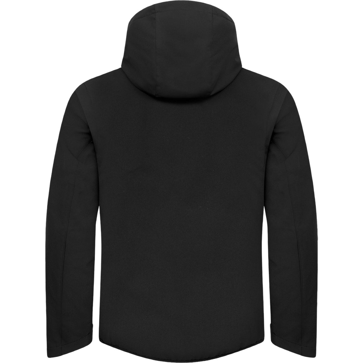 Black - Back - Clique Unisex Adult Classic 2 in 1 Zip-off Sleeves Soft Shell Jacket