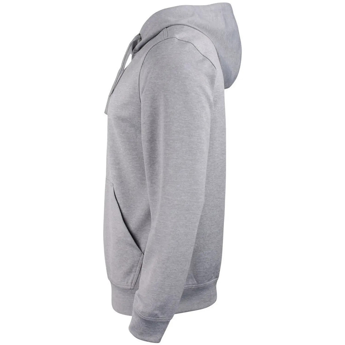 Grey Melange - Lifestyle - Clique Unisex Adult Basic Active Pullover Hoodie