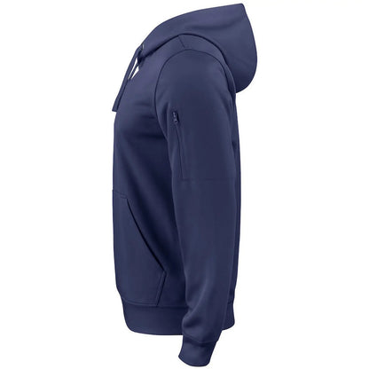 Dark Navy - Lifestyle - Clique Unisex Adult Basic Active Pullover Hoodie