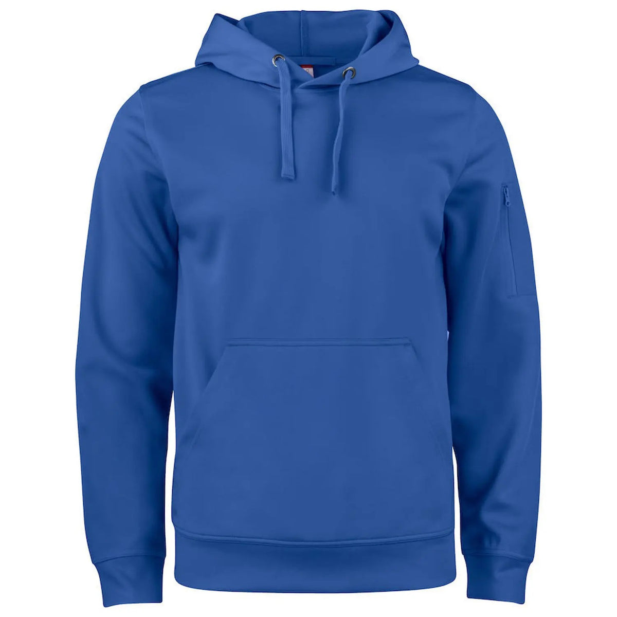 Royal Blue - Front - Clique Unisex Adult Basic Active Pullover Hoodie