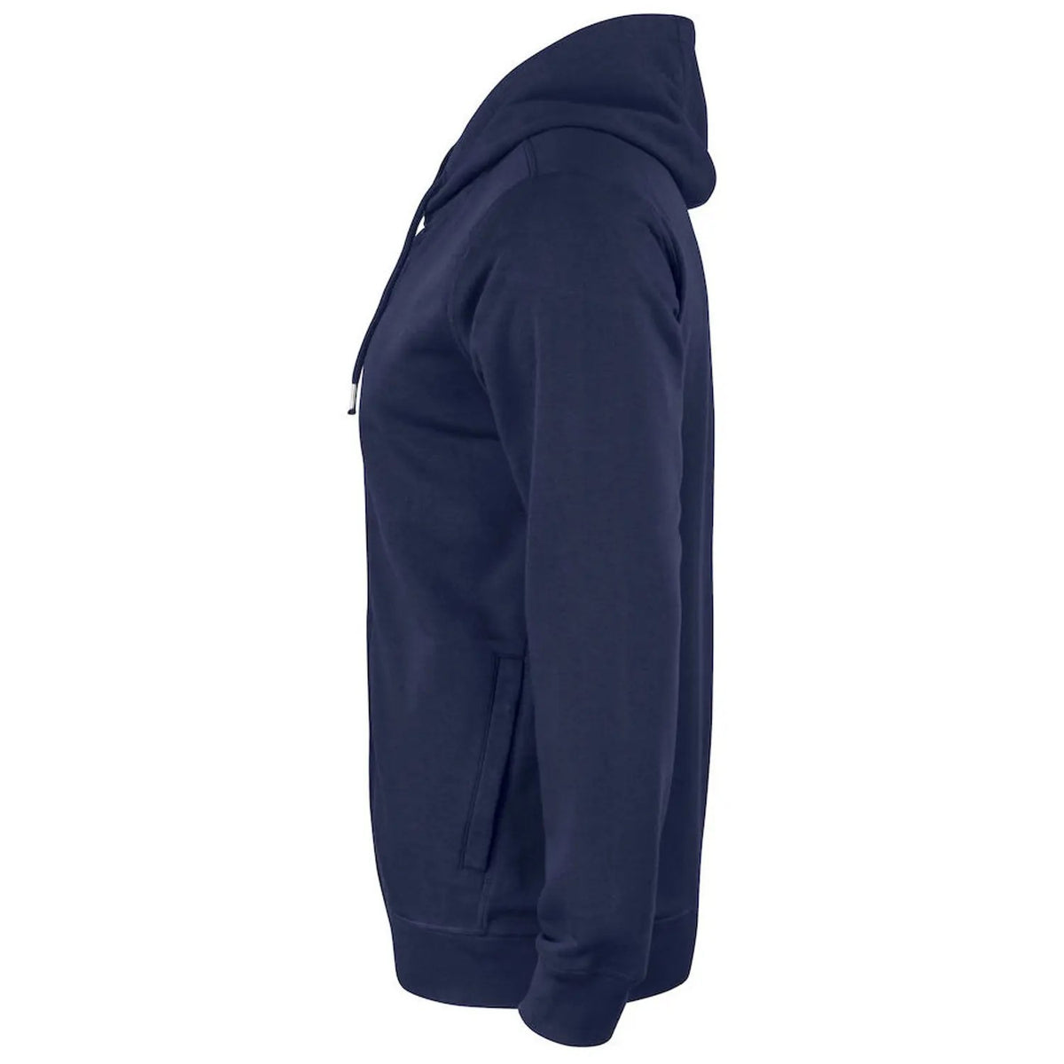 Dark Navy - Lifestyle - Clique Mens Organic Cotton Full Zip Hoodie