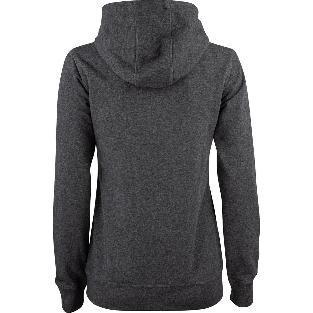 Anthracite Melange - Back - Clique Womens-Ladies Premium Organic Cotton Pullover Hoodie