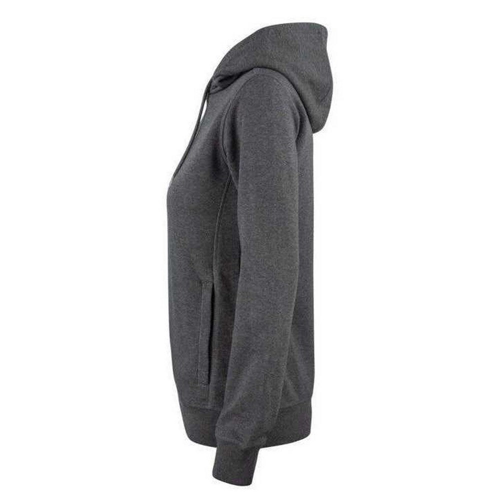Anthracite Melange - Lifestyle - Clique Womens-Ladies Premium Organic Cotton Pullover Hoodie
