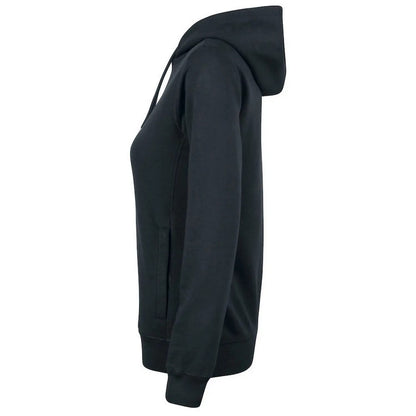 Black - Lifestyle - Clique Womens-Ladies Premium Organic Cotton Pullover Hoodie