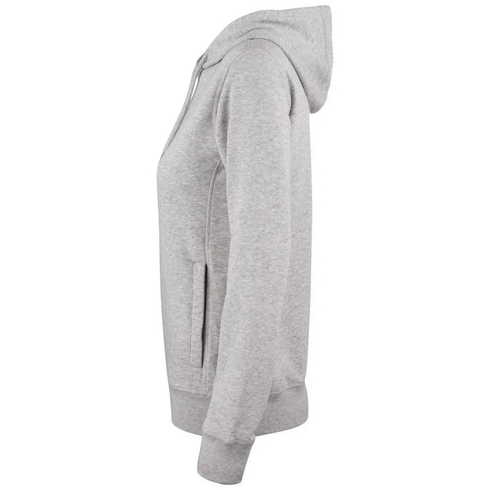 Grey Melange - Lifestyle - Clique Womens-Ladies Premium Organic Cotton Pullover Hoodie