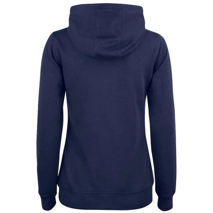Dark Navy - Back - Clique Womens-Ladies Premium Organic Cotton Pullover Hoodie